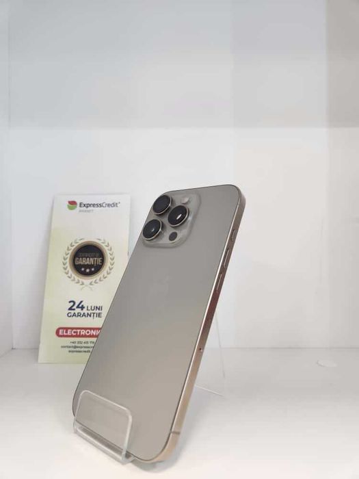 Iphone 16 Pro 256Gb 100% bateria (Ag8 Tudor1/B73980) – Garantie 2 Ani!