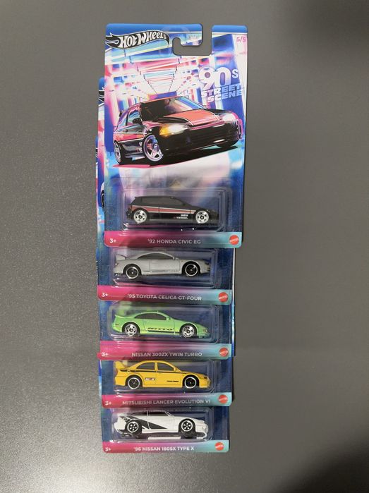 Vand Set Hot Wheels 90’s Street Scene