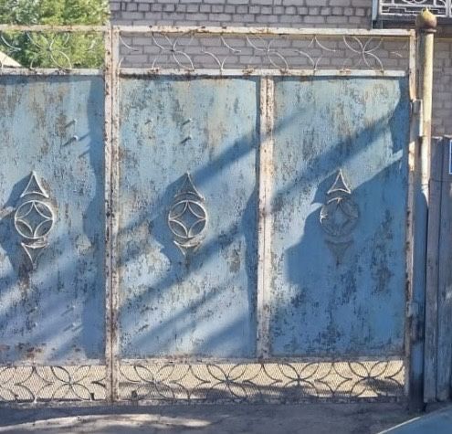 Ворота со стойками