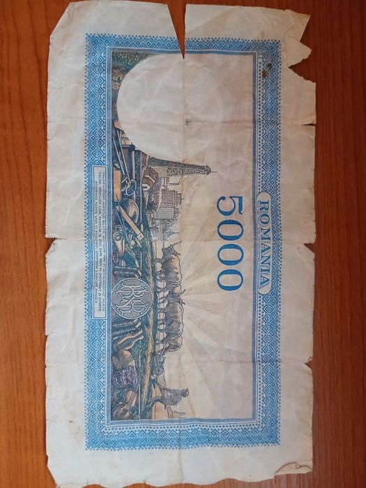 Bancnota 5000 lei din 1943