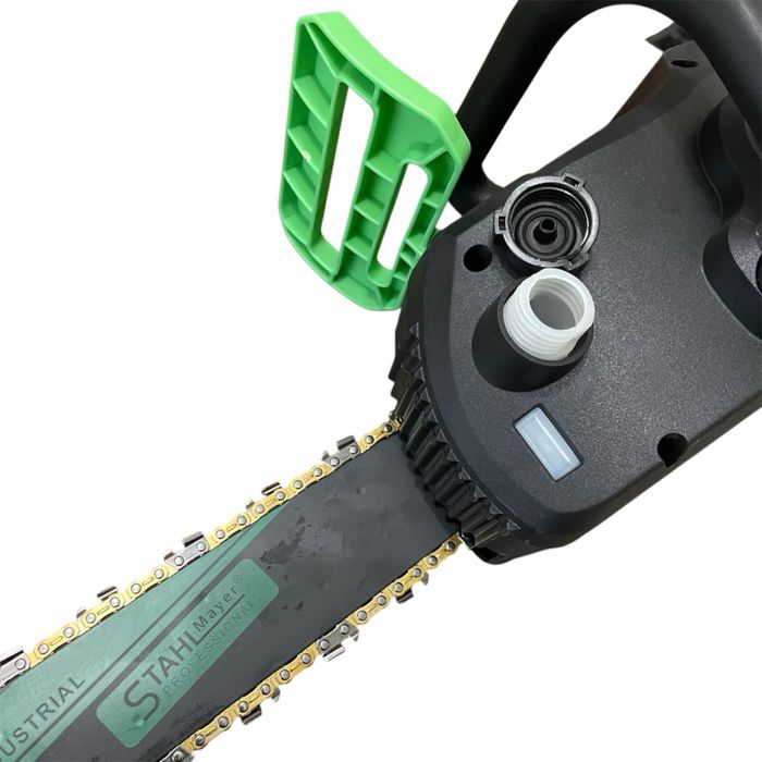 Акумулаторна верижна резачка за дърва 72V , 8 Ah 40см шина STAHLMAYER