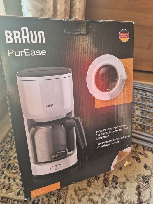 Кофеварка Braun PurEase KF 3100