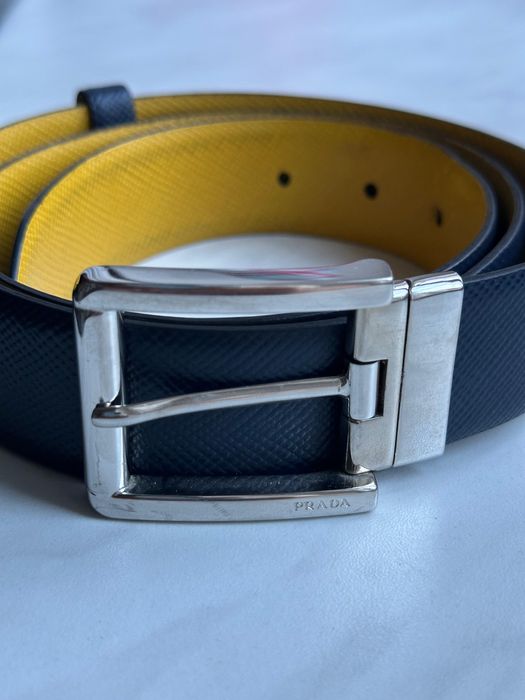 Кожаный ремень оригинал Prada