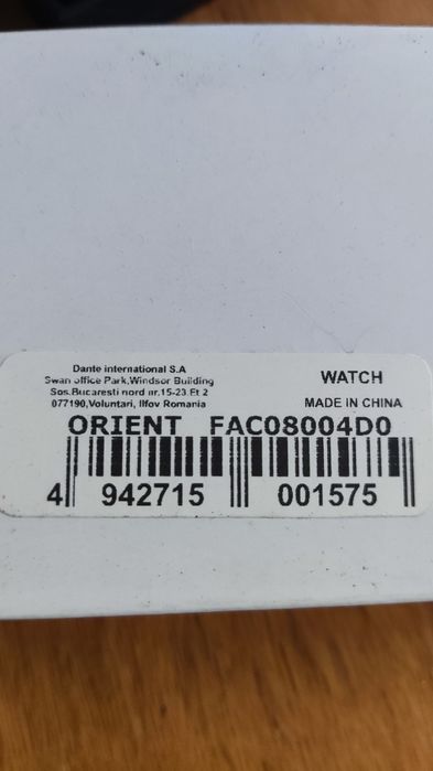 Ceas Orient automatic