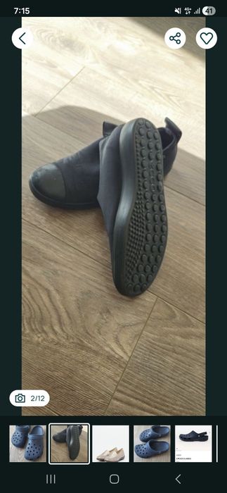 Чехли Crocs 33/34 и 37/38, ECCO 38