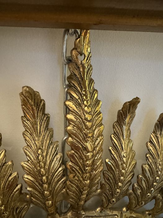 Ceas de perete / rama bronz