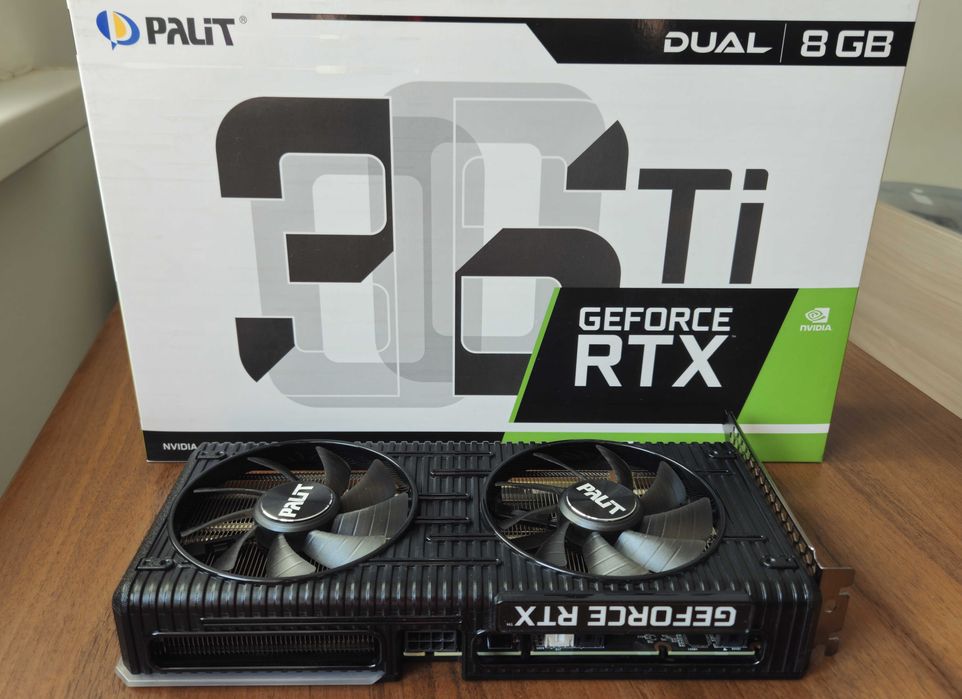 Видеокарта Palit GeForce RTX 3060 Ti Dual 8GB