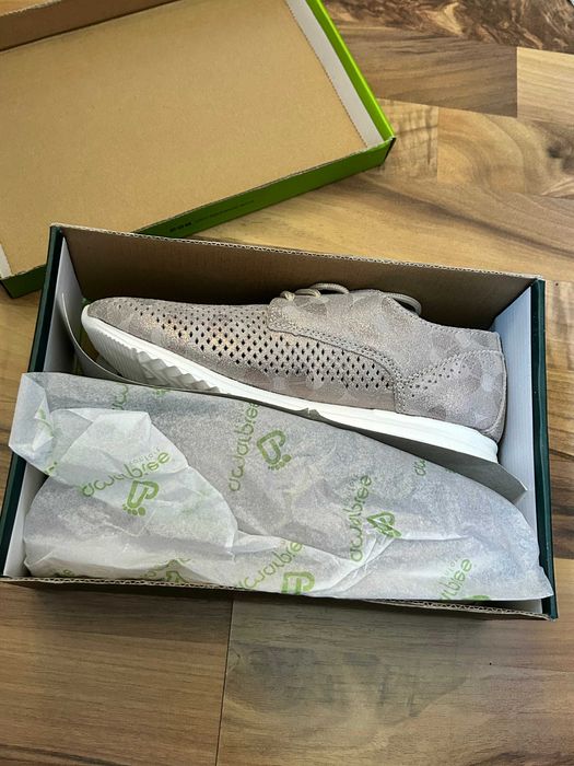 pantofi casual, Amarpies,gri deschis,design modern,aerisit, marimea 36