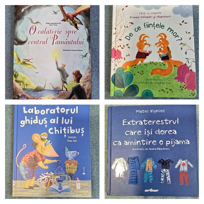 Carti Copii - 9 carti, autori diversi, limba romana