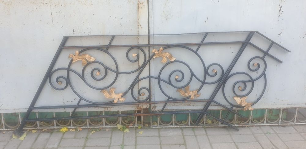 Крыльцо кованное из прута