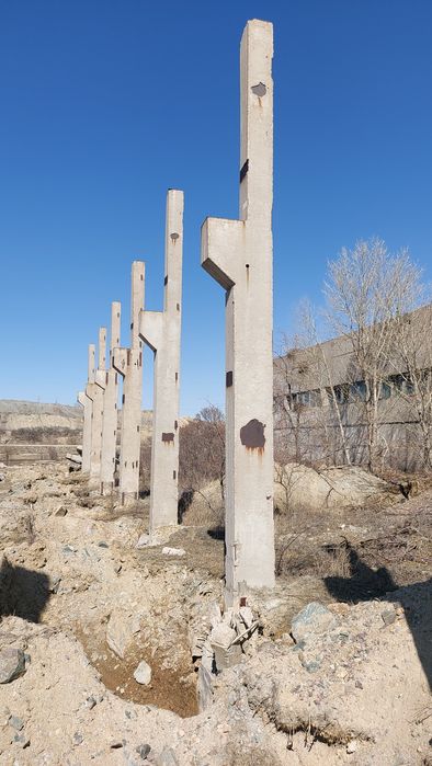 Фермы плиты колоны