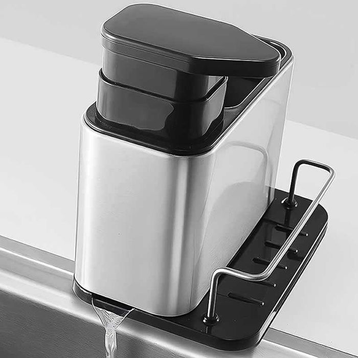 Дозатор за кухненска мивка, Сапунерка, Контейнер, кутия за гъба