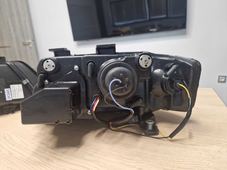 Комплект фарове дневни LED TFL оптика Audi A6 тип 4B 97-01 хром