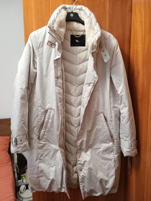 Geacă lungă cu puf