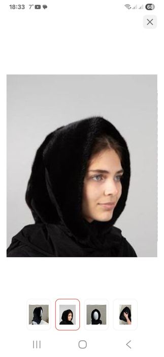 Косынка норка новая