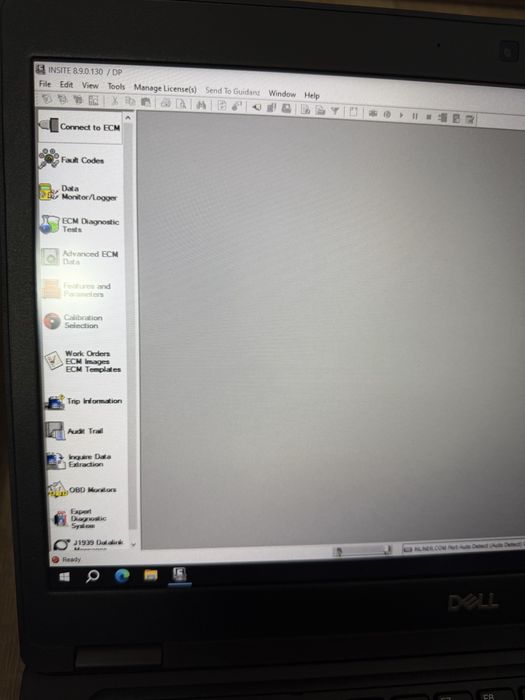 Tester/Diagnoza Inline 7 pentru Cummins/Komatsu+Laptop Dell cu Softul Insite 8.9 si Calterm 4.7 instalate