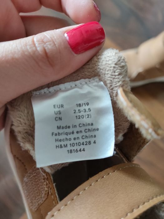 Ghete iarna h&m, mărime 18-19
