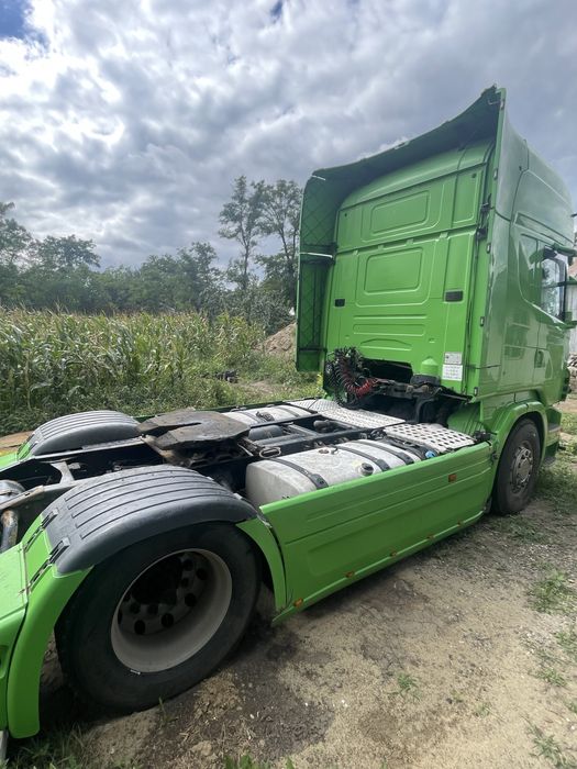 Scania r420 motorul gazeaza