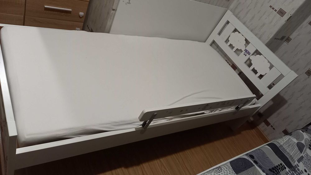 Детско легло с парапет 70x160