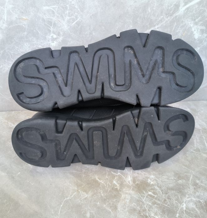SWIMS Men's City Hiker Sneaker in Black 44