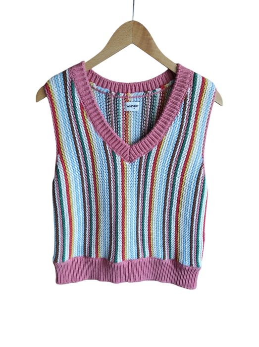 Дамски пуловер без ръкави Wrangler