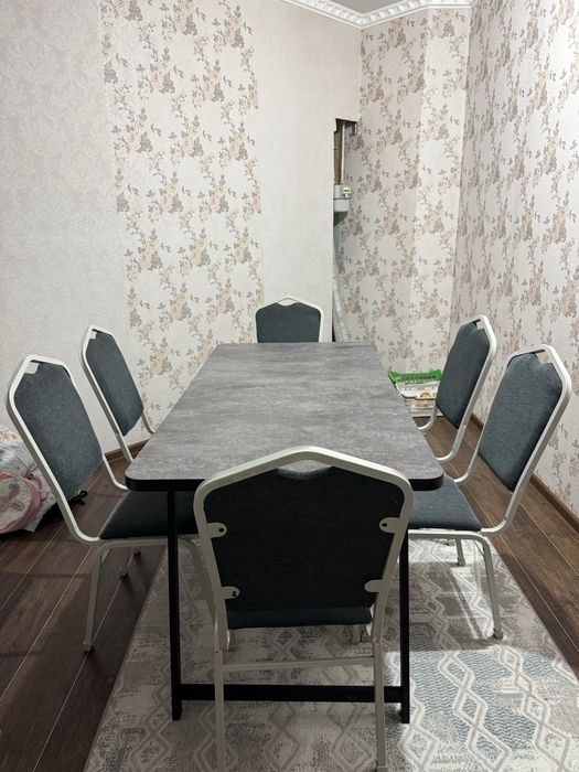 Стол, стулья, комплект стол, стөл