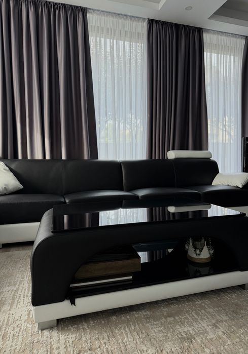 Vând set 3 piese mobilier Divani & Sofa