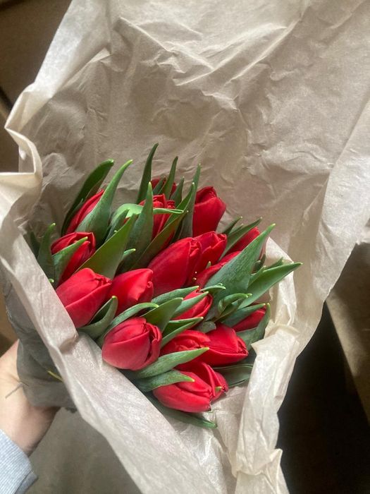 Тюльпаны в розницу от 550тг.