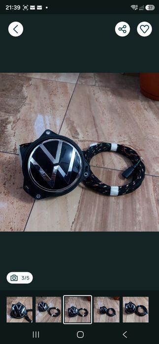 Camera marsalier mers inapoi originala golf 8 passat b8 golf 7 arteon