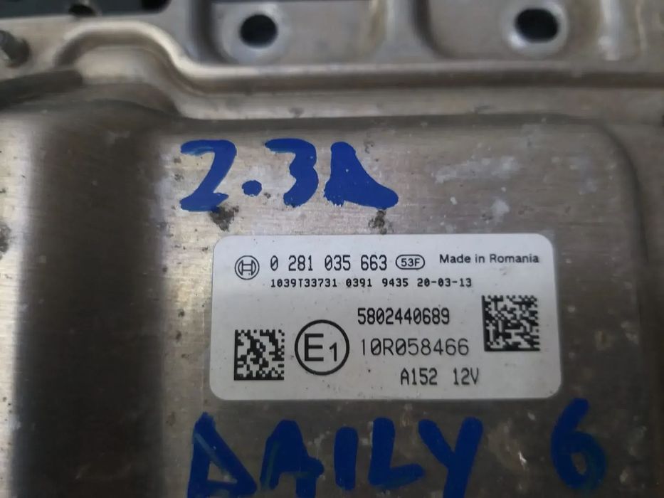 Modul calculator adblue 2.3 d iveco daily 6 0281035663