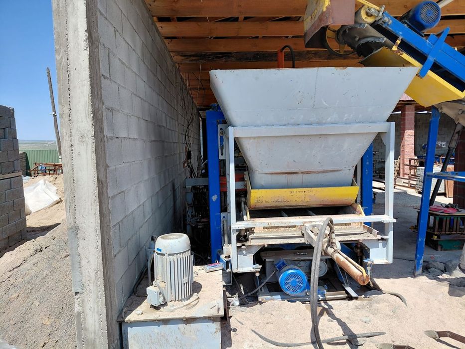 Оборудование для газоблока, брусчатки и сплитерного блока