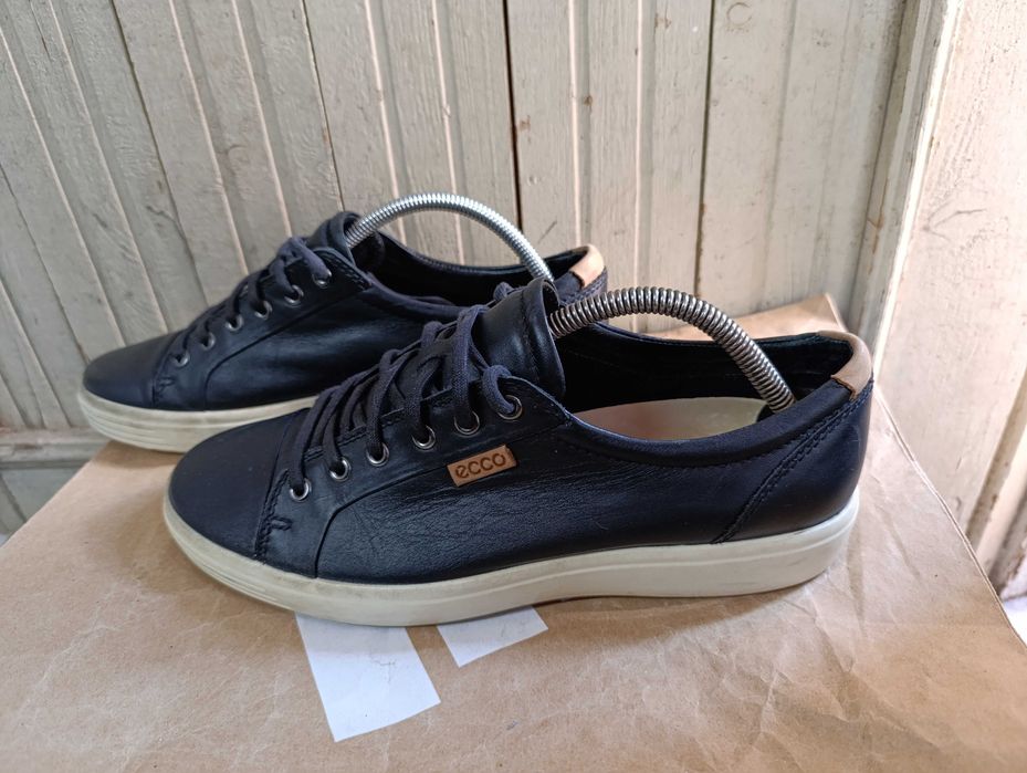 ''ECCO Soft 7''оригинални кожени сникърси 43 номер