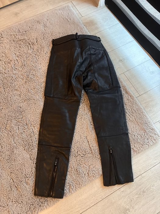 Pantaloni moto piele