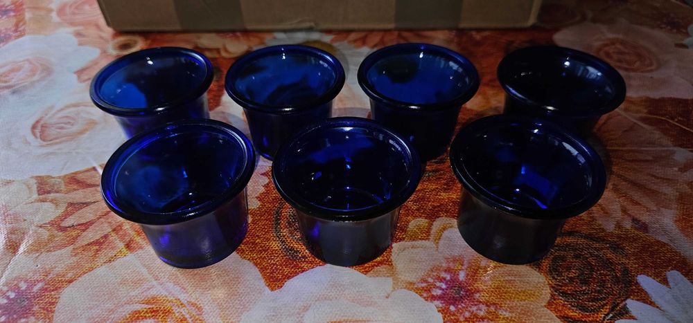 стъклени пепелници, свещници