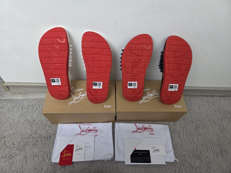 Papuci louboutin