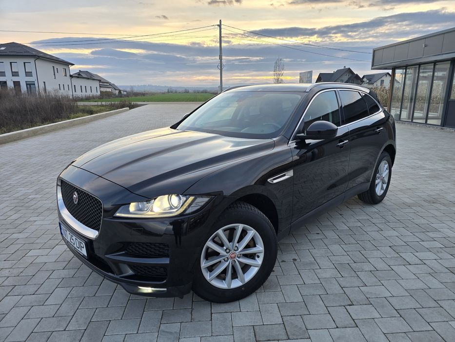 Jaguar F-Pace, 3.0 Bi-turbo, 300 Cp, An 2018, 4x4, Ireproșabil  !!