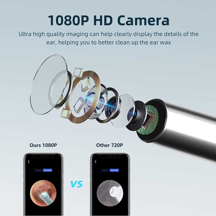 Смарт WiFi отоскоп Sheealthub