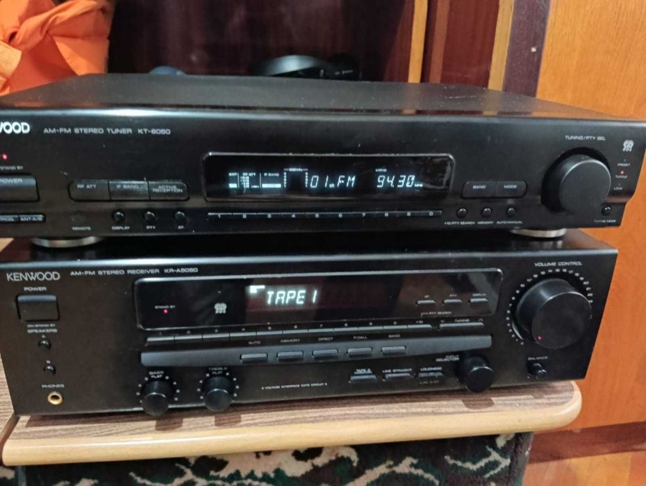 Amplituner KR-A5050 + Tuner Kenwood KT-6050 Black