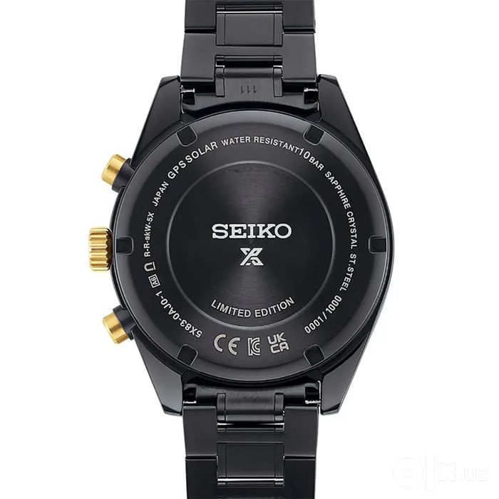 Seiko Prospex Speedtimer GPS Solar Chronograph 100th SSH169