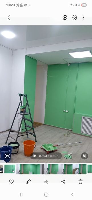 Побелка, покраска!