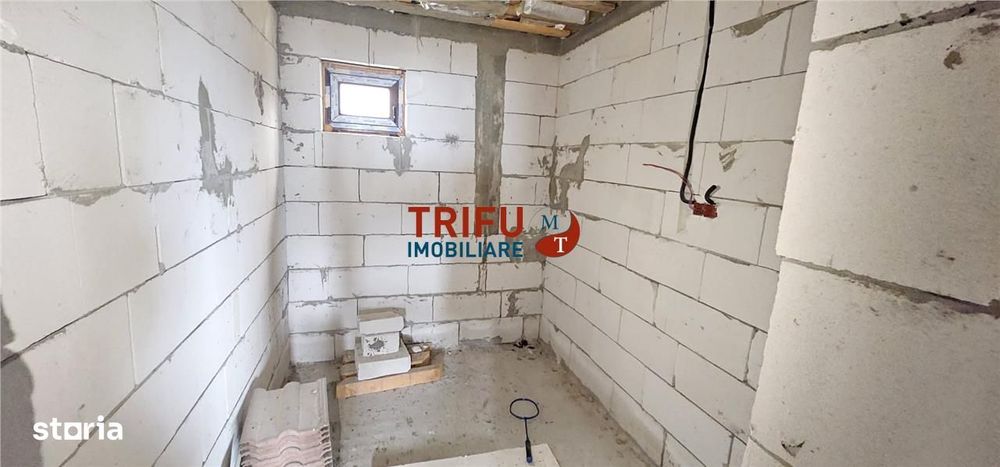 Casa de vanzare la rosu S+P+M si teren 1062 mp zona Micesti