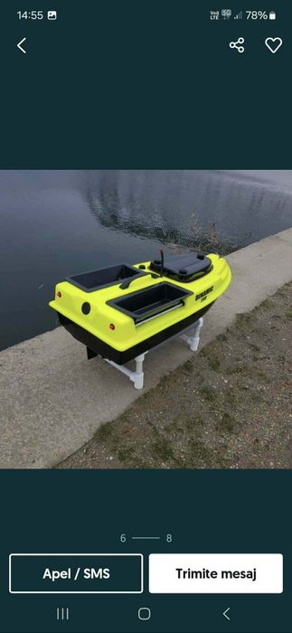 Vaporaș plantat nou