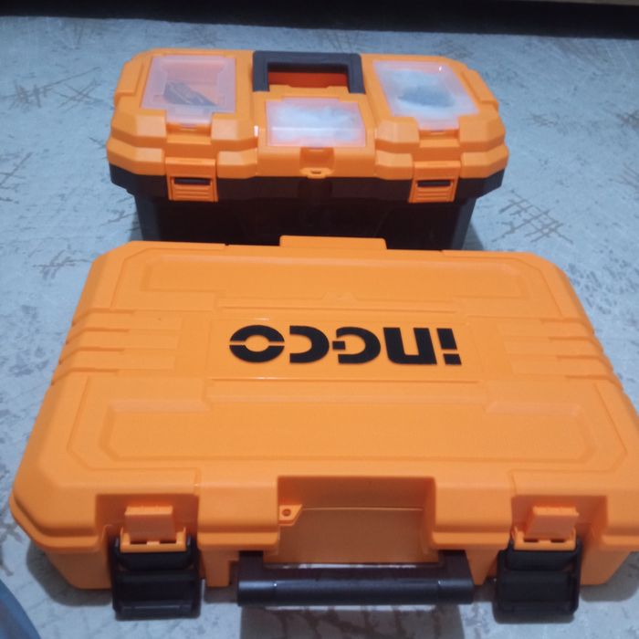 INGCO Professional набор 3в1 — полный комплект, почти новый (2 аккумул