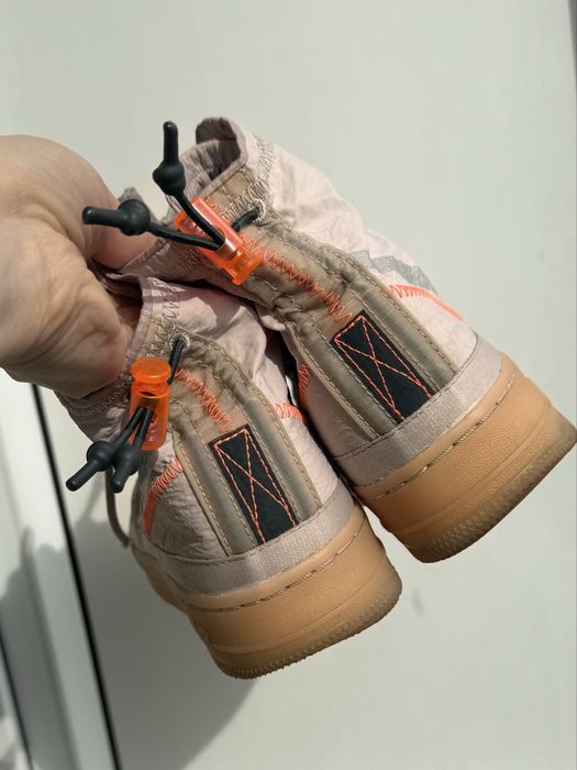 Nike AF1 Air Force 1 High Shell Platinum Violet/Metallic