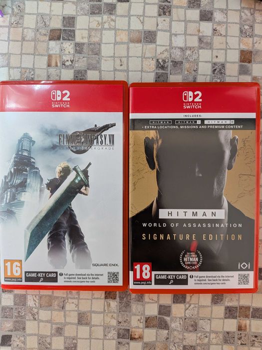 Nintendo Switch 2 - Hitman World of Assassination | Final Fantasy VII
