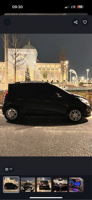 Arenda spark 2022 qora GBO.