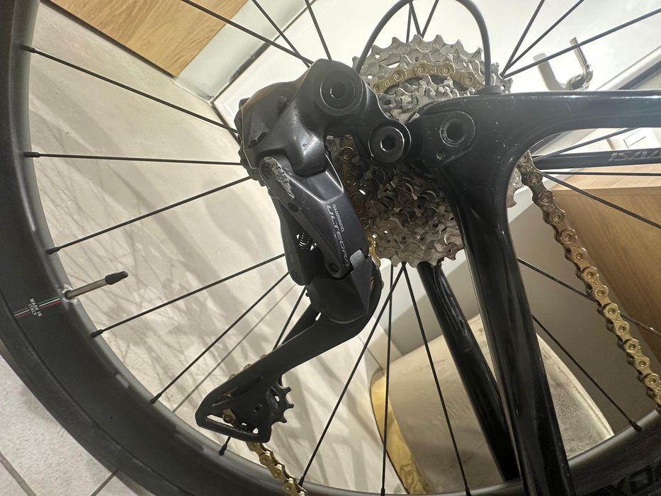 Isaac element 2023 di2x12, roti carbon 7.4kg