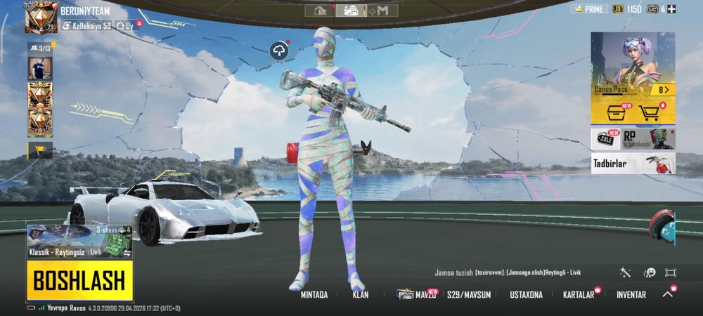 Pubg mobil akkunt