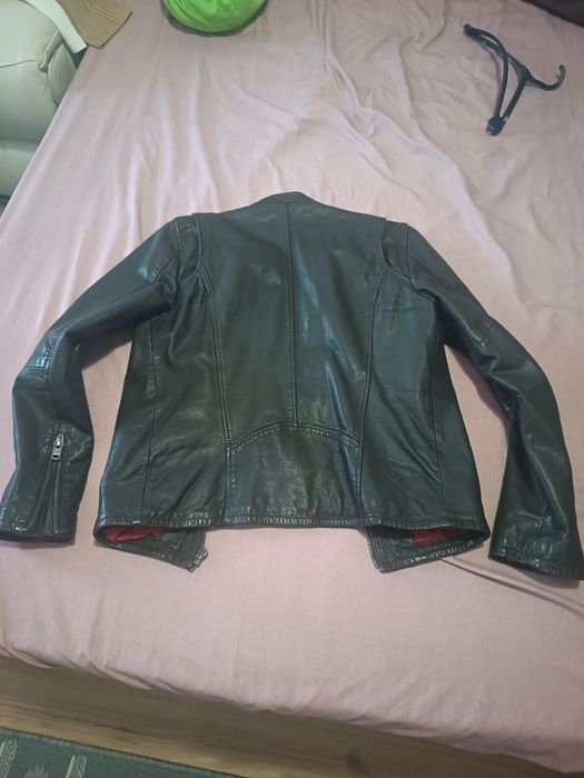 Geaca piele superdy bărbătească masime s-m