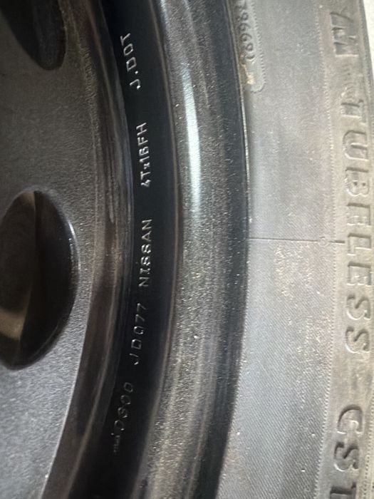 Патерица резрвна гума нисан кашкай  5х114 nissan qashqai j10  5x114 145/90/r16